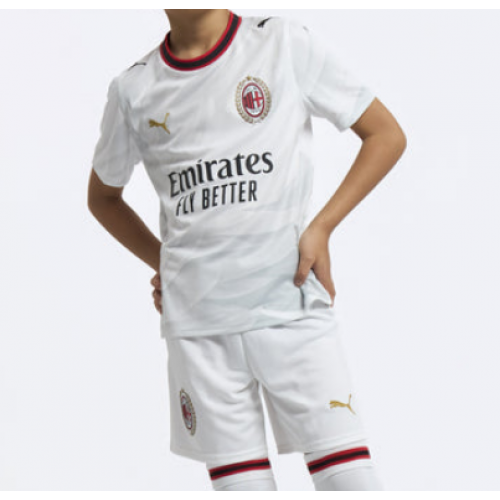 AC Milan Bortaställ Barn 2026-27 Kortärmad (+ Korta byxor)