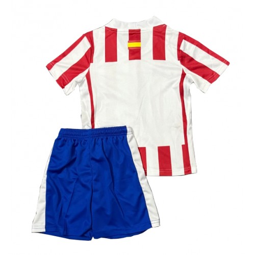 Atletico Madrid Cristian Romero #21 Hemmaställ Barn 2026-27 Kortärmad (+ Korta byxor)