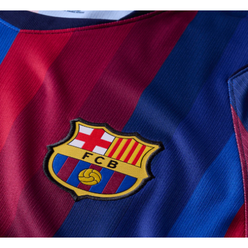 Barcelona Hemmaställ Barn 2026-27 Kortärmad (+ Korta byxor)