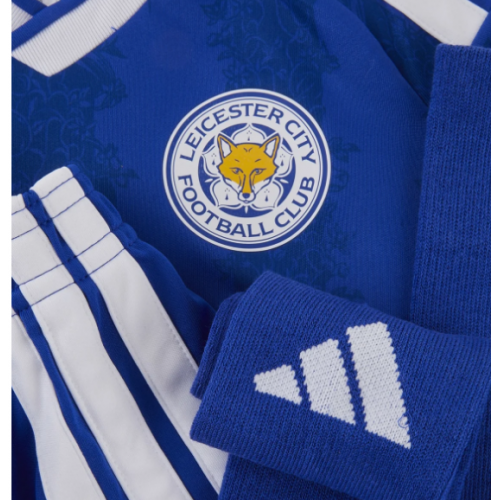 Leicester City Hemmaställ Barn 2026-27 Kortärmad (+ Korta byxor)