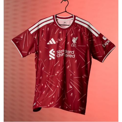 Liverpool Hemmaställ Barn 2026-27 Kortärmad (+ Korta byxor)