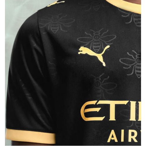 Manchester City Erling Haaland #9 Bortaställ Barn 2026-27 Kortärmad (+ Korta byxor)