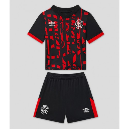 Rangers Tredjeställ Barn 2026-27 Kortärmad (+ Korta byxor)