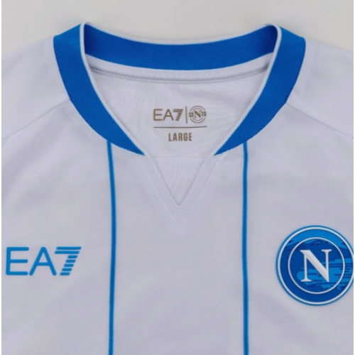 SSC Napoli Bortaställ Barn 2026-27 Kortärmad (+ Korta byxor)