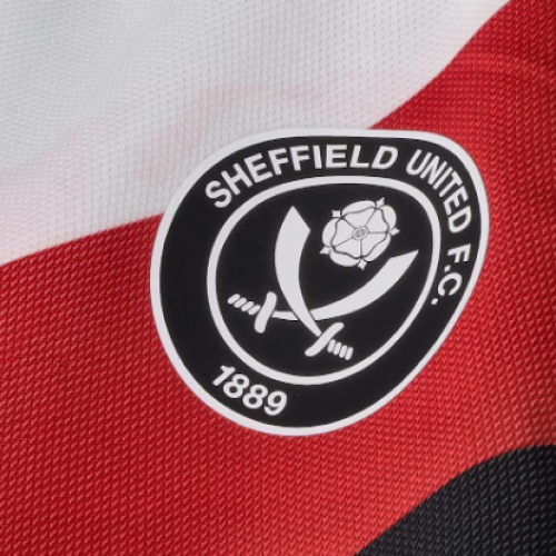Sheffield United Bortaställ Barn 2026-27 Kortärmad (+ Korta byxor)