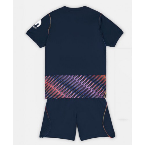Tottenham Hotspur Jan Paul van Hecke #6 Bortaställ Barn 2026-27 Kortärmad (+ Korta byxor)